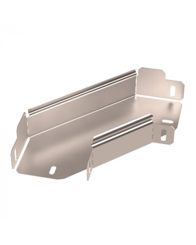 Угол горизонтальный 90 градусов Стандарт INOX (AISI 409) 100х50 Промрукав (PR16.3554) в Кемерово Аксессуары для лотков Pintop.ru