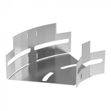 Угол горизонтальный изменяемый 0-45 градусов Стандарт INOX (AISI 304) 100х50 Промрукав (PR16.3584)