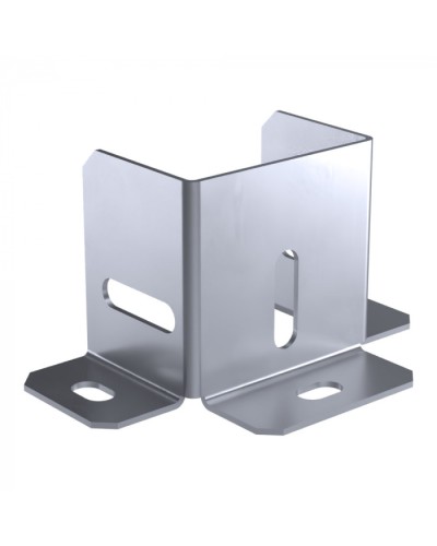 Универсальный ввод трассы лотков Стандарт INOX (AISI 316) 50х50 Промрукав (PR16.3695) в Кемерово Аксессуары для лотков Pintop.ru