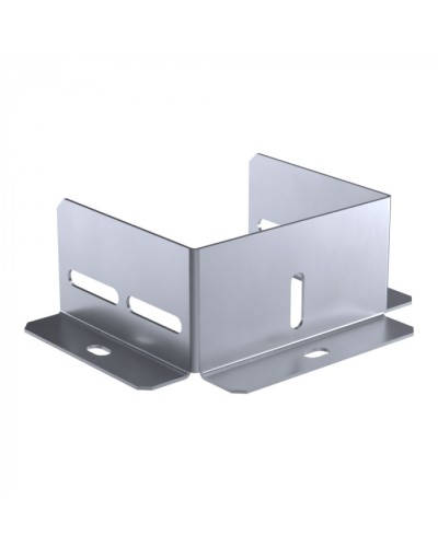 Универсальный ввод трассы лотков Стандарт INOX (AISI 316) 100х100 Промрукав (PR16.3698) в Кемерово Аксессуары для лотков Pintop.ru