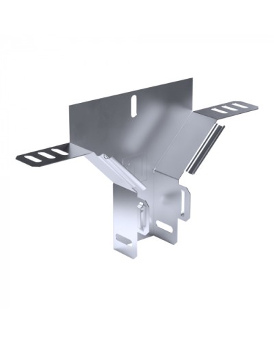 Ответвитель вертикальный Стандарт INOX (AISI 316) 50х50 Промрукав (PR16.4100) в Кемерово Аксессуары для лотков Pintop.ru