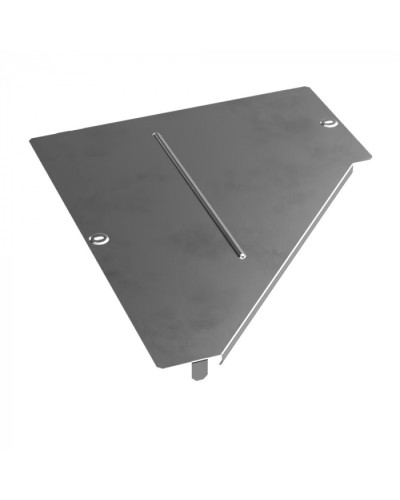 Крышка переходника левого Стандарт INOX (AISI 304) 500х200 Промрукав (PR16.4306) в Кемерово Аксессуары для лотков Pintop.ru