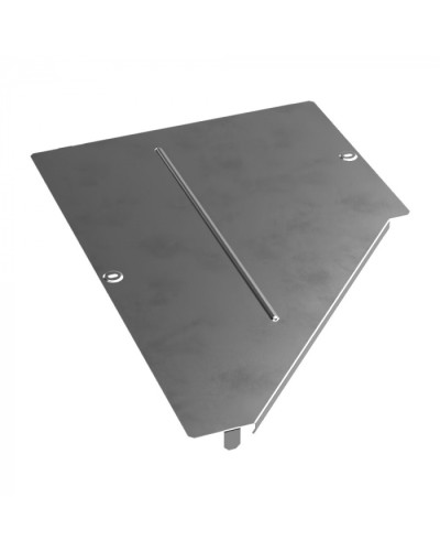 Крышка переходника левого Стандарт INOX (AISI 304) 600х300 Промрукав (PR16.5523) в Кемерово Аксессуары для лотков Pintop.ru