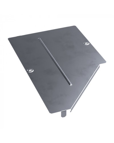 Крышка переходника левого Стандарт INOX (AISI 316) 500х300 Промрукав (PR16.5587) в Кемерово Аксессуары для лотков Pintop.ru