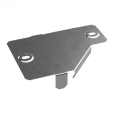 Крышка переходника правого Стандарт INOX (AISI 304) 100х50 Промрукав (PR16.5770)