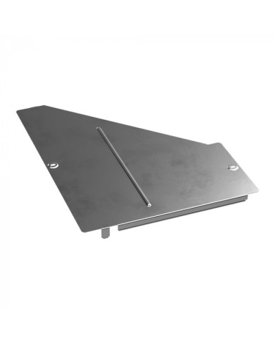 Крышка переходника правого Стандарт INOX (AISI 304) 500х200 Промрукав (PR16.5781) в Кемерово Аксессуары для лотков Pintop.ru