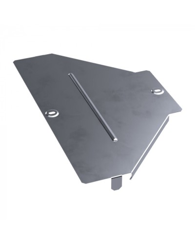 Крышка переходника симметричного Стандарт INOX (AISI 316) 400х150 Промрукав (PR16.6041) в Кемерово Аксессуары для лотков Pintop.ru