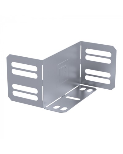 Переходник упрощённый горизонтальный Стандарт INOX (AISI 316) на 100 мм Н80 Промрукав (PR16.6150) в Кемерово Аксессуары для лотков Pintop.ru