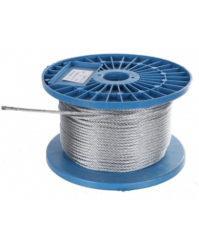 Трос стальной DIN 3055 4мм (200 м/уп) Промрукав (PR08.3825) в Кемерово Трос и аксессуары Pintop.ru