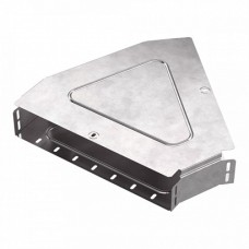 Угол горизонтальный 45 градусов с крышкой Стандарт 400х80 Промрукав (PR16.0614)