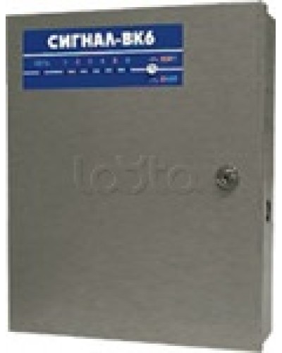 Прибор приемно-контрольный охранно-пожарный Радий Сигнал-ВК6 в Кемерово Приемно-контрольные приборы Pintop.ru