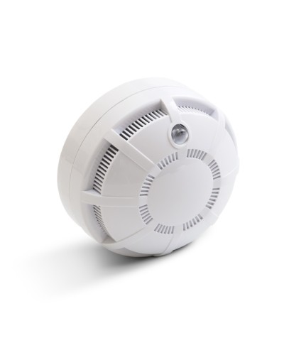 Извещатель пожарный дымовой оптико-электронный Рубеж ИП 212-45 V1.04 влагозащищенный, сетка металлическая в Кемерово Пожарные извещатели Pintop.ru