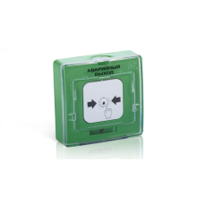 Устройство дистанционного пуска адресное Рубеж УДП 513-11ИКЗ-R3 "ВЫЗОВ ПОМОЩИ", цвет зеленый