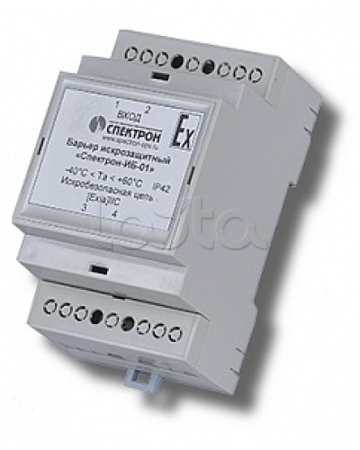 Барьер искрозащиты для цепей питания Спектрон-ИБ-01 в Кемерово Устройства защиты операционных процессоров (ОПС) Pintop.ru
