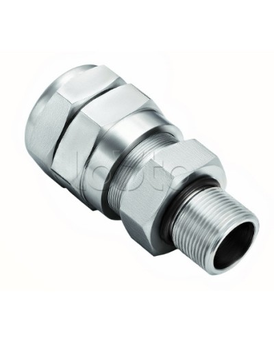 Кабельный ввод для бронированного кабеля с уплотнением внутренней оболочки кабеля резьбой G1/2, внешним диаметром кабеля D= 8-12мм и проходным диаметром кабеля d= 4-8 мм Спектрон КВБ-12/8-М-G1/2 в Кемерово Аксессуары для кабель-канала Pintop.ru