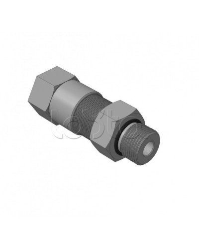 Кабельный ввод для бронированного кабеля с уплотнением внутренней оболочки кабеля резьбой G1/2, внешним диаметром кабеля Dm=14-18 мм и проходным диаметром кабеля d=8-12 мм Спектрон КВБ-18/12-М-G1/2 в Кемерово Аксессуары для кабель-канала Pintop.ru