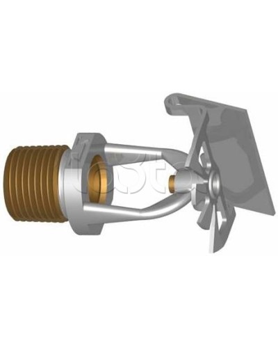 Ороситель дренчерный водяной горизонтальный Спецавтоматика ДВ01-РГд0,47-R1/2/В3-ДВГ-12 (белый) с резьб. герм. в Кемерово Оросители Pintop.ru