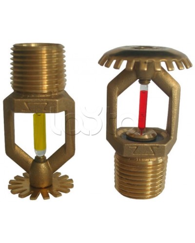 Ороситель спринклерный водяной и пенный Спецавтоматика СУО0-РНд0,42-R1/2/Р57.В3-SSР-К80 (белый) с резьб. герм., БЫСТРОДЕЙСТВУЮЩИЙ (3 мм) в Кемерово Оросители Pintop.ru