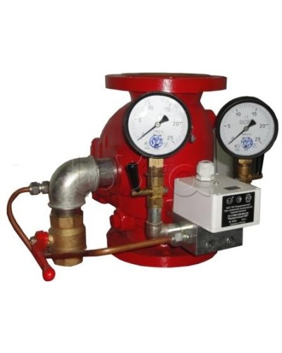 Узел управления спринклерный водозаполненный Спецавтоматика Прямоточный-150 (УУ-С150/1,6В-ВФ.О4) в Кемерово Устройства пуска водяного пожаротушения Pintop.ru