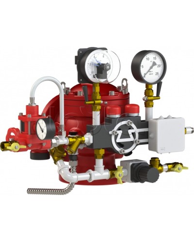 Узел управления спринклерный воздушный с электроклапаном Спецавтоматика УУ-С150/1,6Вз (Э24)-ВФ.О4-01 в Кемерово Дополнительное оборудование пожаротушения Pintop.ru