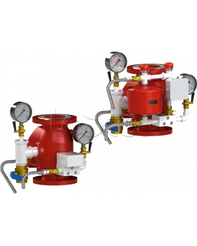 Узел управления спринклерный водозаполенный Спецавтоматика УУ-С80/1,6В-ВФ.О4- Шалтан в Кемерово Устройства пуска водяного пожаротушения Pintop.ru