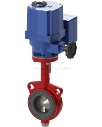 Затвор дисковый с электроприводом Спецавтоматика Затвор дисковый с электроприводом Зт 100/1,6(Э220М)-Ф.УЗ.1-АН-100 в Кемерово Устройства пуска водяного пожаротушения Pintop.ru