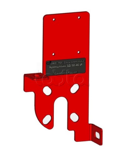 Кронштейн Спецавтоматика ЗД-50-46-И (для УКПЗА v1, v2) в Кемерово Затворы дисковые Pintop.ru