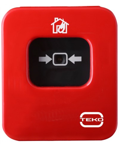 Извещатель пожарный ручной радиоканальный Теко Астра-4511 (Новый) в Кемерово Пожарные извещатели Pintop.ru