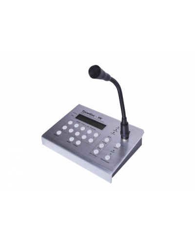 Консоль микрофонная удалённая многозонная Тромбон УК в Кемерово Система оповещения и трансляции Pintop.ru