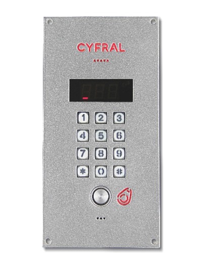 Блок вызова Цифрал CCD-20.1/TC ЦФРЛ.468369. в Кемерово Блоки вызова многоабонентные Pintop.ru