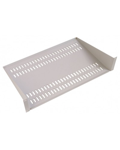 Полка перфорированная консольная 400мм 2U ЦМО МС-40 в Кемерово Полки для шкафов и стоек Pintop.ru