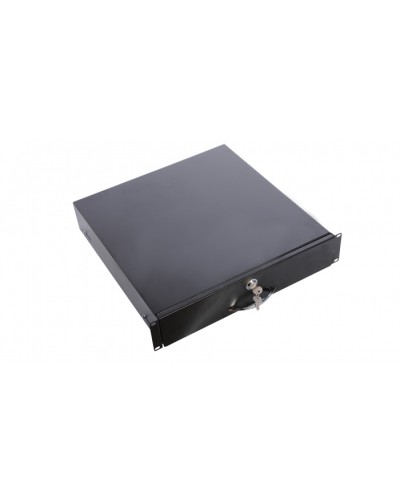 Полка (ящик) для документации 2U ЦМО ТСВ-Д-2U.450-9005 в Кемерово Полки для шкафов и стоек Pintop.ru