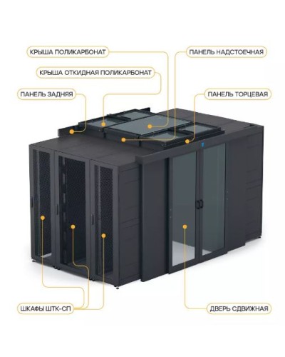 Крыша откидная поликарбонат 600 × 900 ЭМаг 12/24В для шкафа ШТК-СП-×.6.× ЦМО ЦОД-СП-КОП-НО-600.900-9005 в Кемерово Аксессуары для стоек и шкафов Pintop.ru