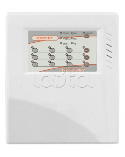 Прибор приемно-контрольный охранно-пожарный ВЕРСЕТ 09 в Кемерово Приемно-контрольные приборы Pintop.ru