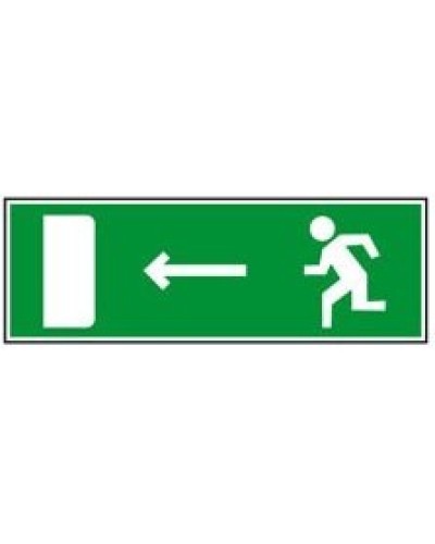 Табло ВИСТЛ Молния-12 СН Человек стрелка налево в дверь в Кемерово Оповещатели Pintop.ru