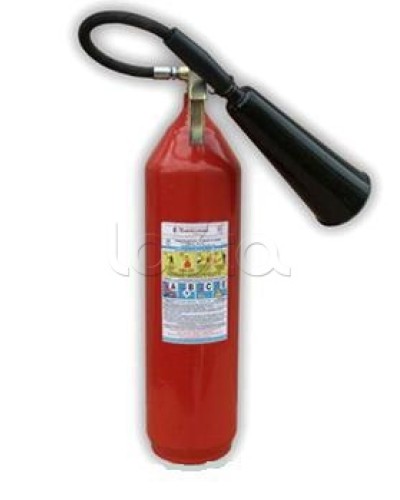Огнетушитель углекислотный Ярпожинвест ОУ-4 (BCE в Кемерово Огнетушители Pintop.ru