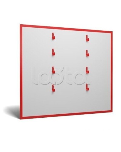 Щит пожарный открытый металлический с задней стенкой Я (без комплекта, 1210*1100) Ярпожинвест в Кемерово Щиты пожарные Pintop.ru