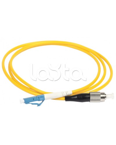 Патч-корд оптический, SM, 9/125 (OS2), FC/UPC-LC/UPC, (simplex), 1м FPC09-FCU-LCU-C1L-1M в Кемерово Патч-корды оптические Pintop.ru