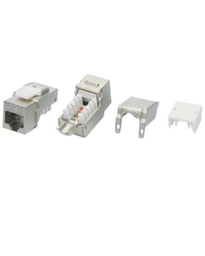 Вставка Hyperline (KJ9-8P8C-C5e-90-SH-F-WH) в Кемерово Коннекторы Pintop.ru