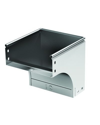 Угол CDV 90 вертикальный внеш. осн.200 H50, горячеоцинкованный DKC 37574KHDZ в Кемерово Аксессуары для лотков Pintop.ru