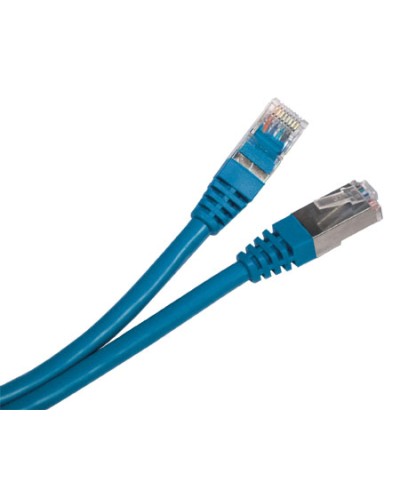 Патч-корд RJ45-RJ45, 4 пары, STP, кат.5е, LSZH (10м) Hyperline PC-LPM-STP-RJ45-RJ45-C5e-10M-LSZH-BL в Кемерово Патчкорды (медные) Pintop.ru