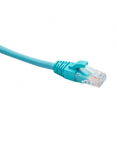 Шнур коммутационный U/UTP категория 5e LSZH нг(А)-HF 10,0 м, бирюзовый Datarex DR-181620 в Кемерово Патчкорды (медные) Pintop.ru