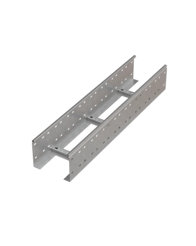 Лоток лестничный 150х500х1,2 L2000 мм HD N КМ-профиль (LL150-500-1.2-2000 HD N) в Кемерово Кабельные лотки Pintop.ru